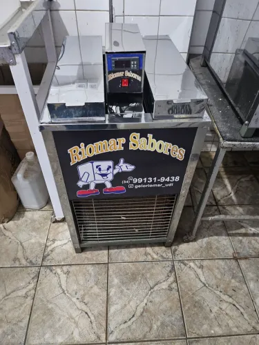 Maquina de fazer gelo Saborizado 