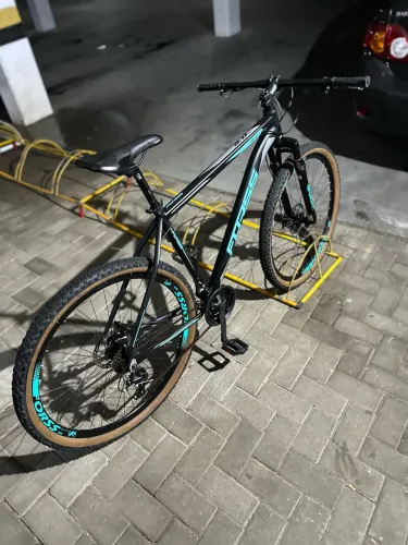 Bicicleta Aro 29 Forss Aluminio 21 Marchas Pneus Faixa Bege