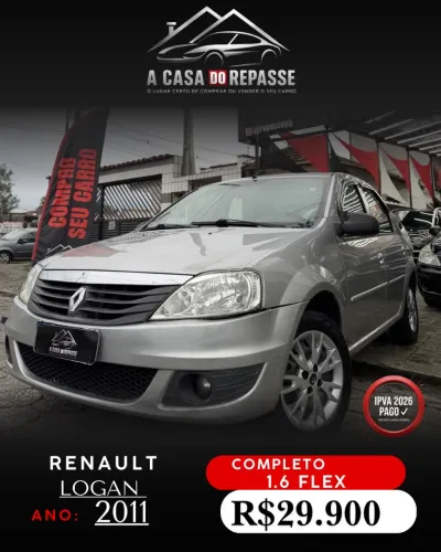 Renault Logan Expression Hi-flex 1.6 8V 4P 2011