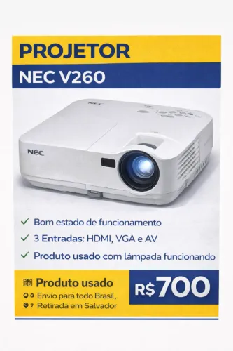 Projetor NEC V260