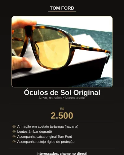 Óculos tom Ford 