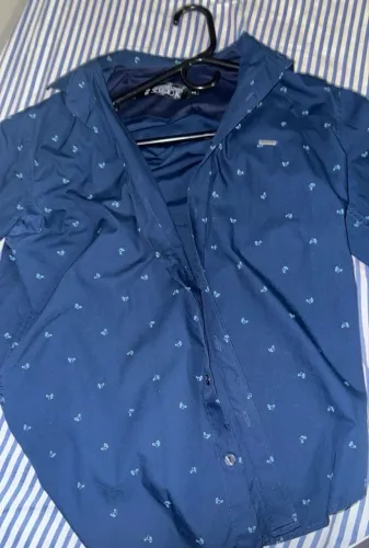 Camisa Sergio K azul (motozinhos)