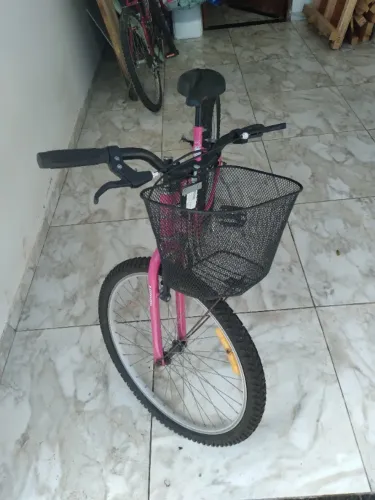 Bicicleta infantil feminina rosa