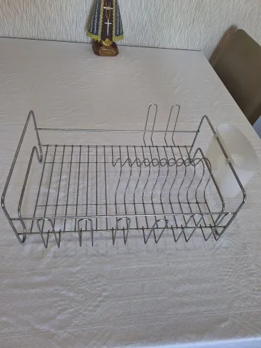 Escorredor de louça de aço inox