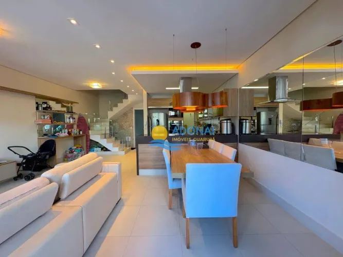 Apartamento beira-mar com lazer Enseada Guarujá