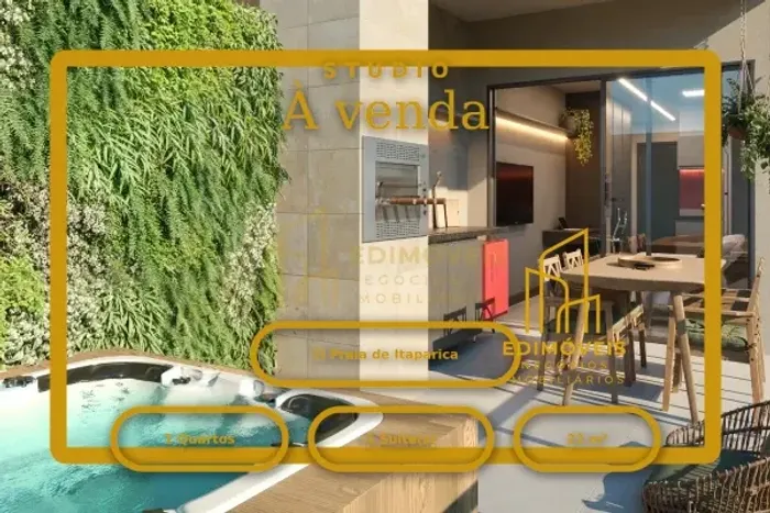 Invista no futuro: Studio Garden em Praia de Itaparica, perto da praia!