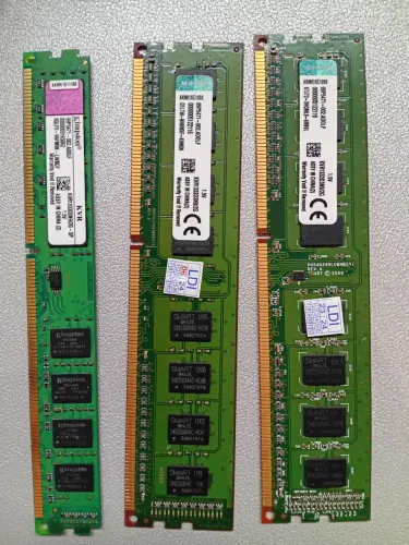 3 unid. Memoria Ram Kingston ddr3 2GB.