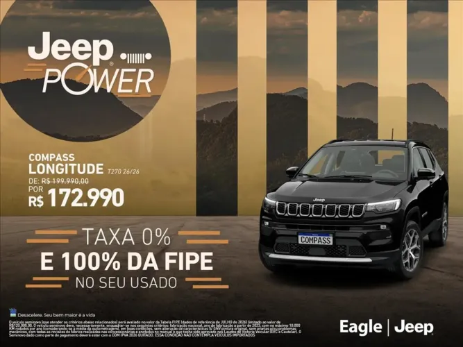Jeep Compass Long. T270 1.3 TB 4X2 Flex AUT 2026
