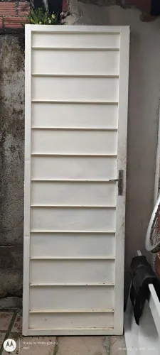 Porta aço/ sem castilho 