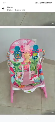 Cadeirinha de balanço bebe