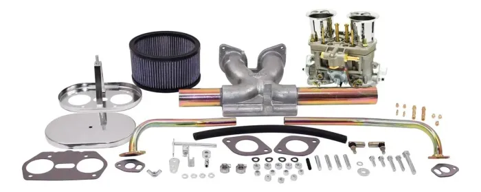 KIT COMPLETO CARBURADOR EMPI 44mm com coletor central