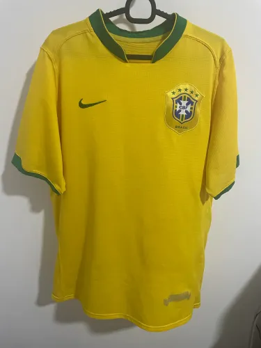 Camisa Brasil Copa 2006, M, veste G Original