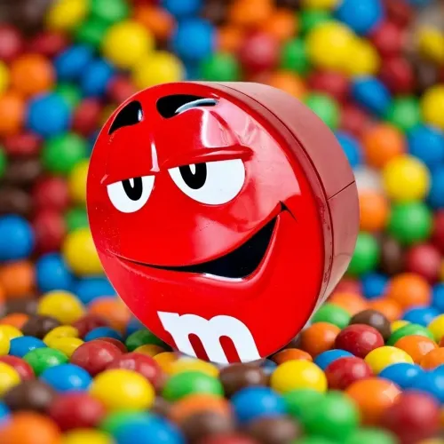 Lata M&Ms Original Vermelha MMs MeMs