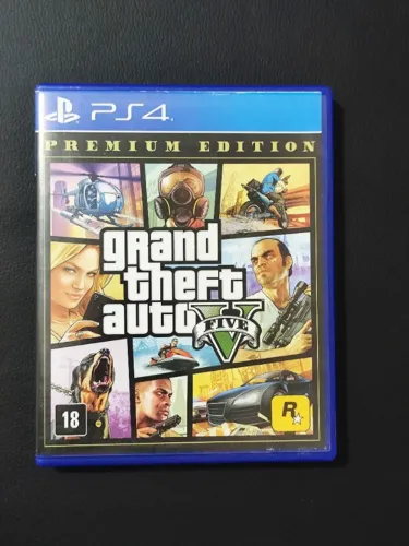 GTA V Premium Edition para PS4 - Jogo Original | Mídia Física | Excelente Estado