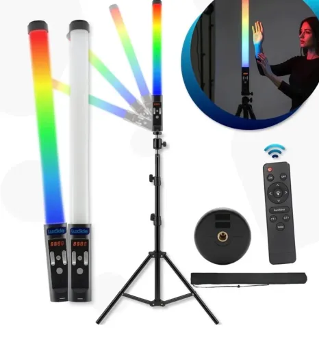 Iluminação Led Bastão para Gravação