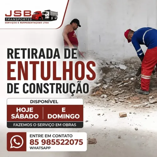 Caçamba, Materiais pra sua Construção e Retirada de Entulhos em Obras Ligue Já