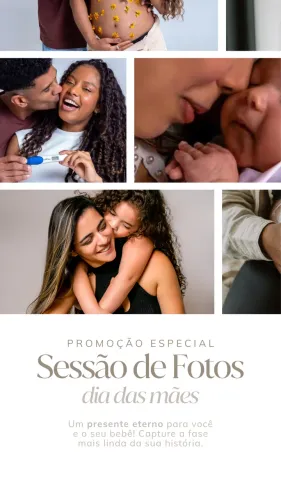     Ensaio Fotográfico Dia das Mães | Fotos Lindas e Naturais