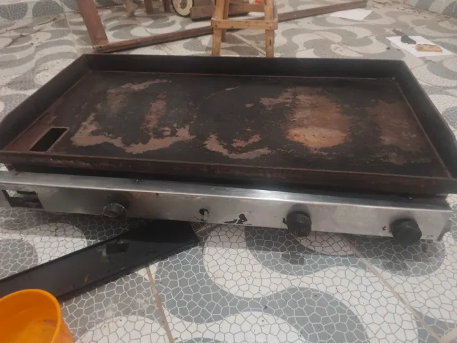 Chapa de hambúrgueria
