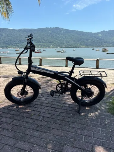 Bicicleta Elétrica alumínio dobrável 