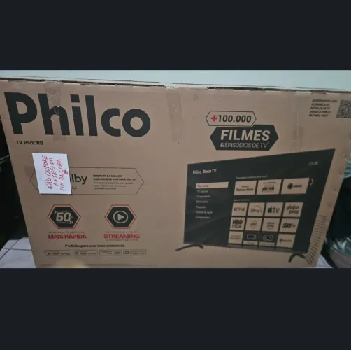 Televisão Philco 50 polegadas smart (nova sem uso)<br>