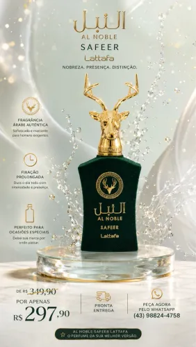 Perfume Al Noble Safeer - Lattafa