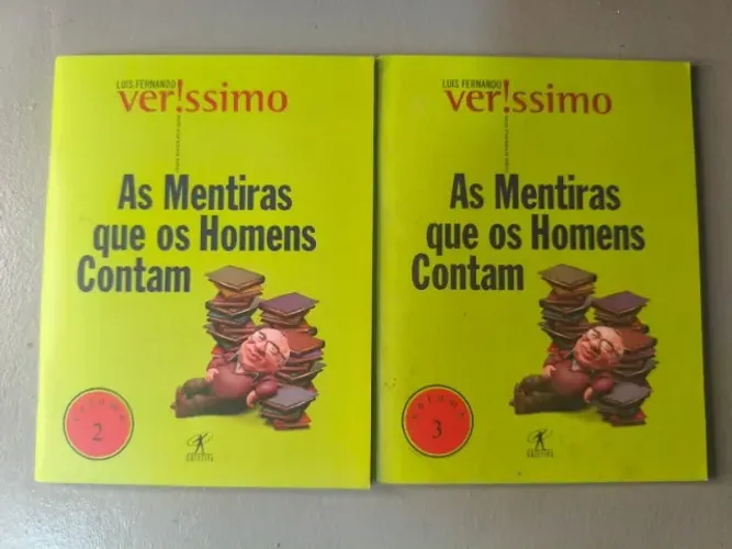 Livros - As Mentiras que os homens contam - versão pocket volumes 2 e 3