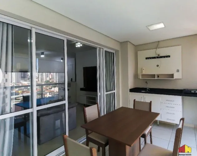 Apartamento/Studio para venda ou locação 52 m², 1 dormitório, com varanda Gourmet e 1 vaga
