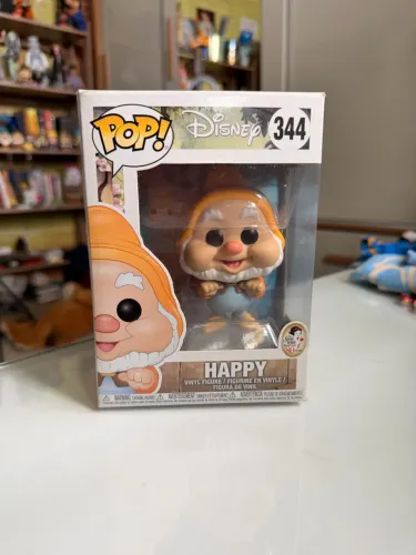 Funko Pop Feliz (HAPPY) ?Branca de Neve e os 7 anões Disney?