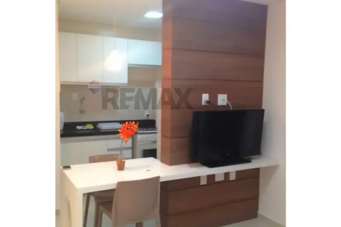 Flat mobiliado para locação anual com 37m² no Jardim Oceania