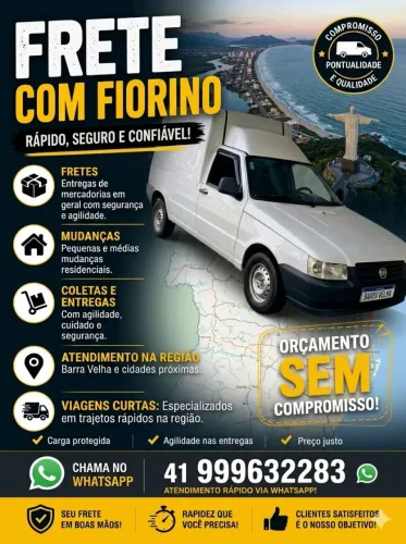 Frete pequenos