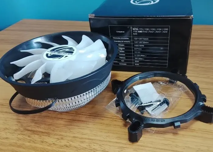 CPU Cooler AMD/Intel LED