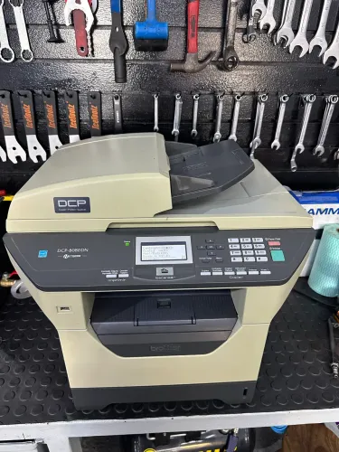 Impressora Brother Multifuncional Laserjet Dcp 8085 Dn - Dcp8085dn Semi Nova