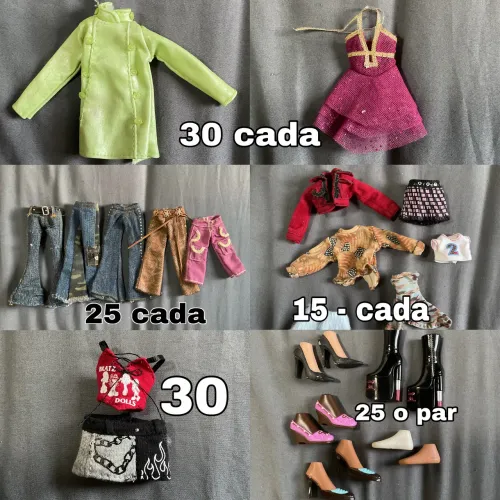 Roupinha boneca Bratz 