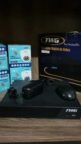 Kit DVR 4 câmeras já com hd 500gb entrego em qualquer lugar de porto velho só na capital