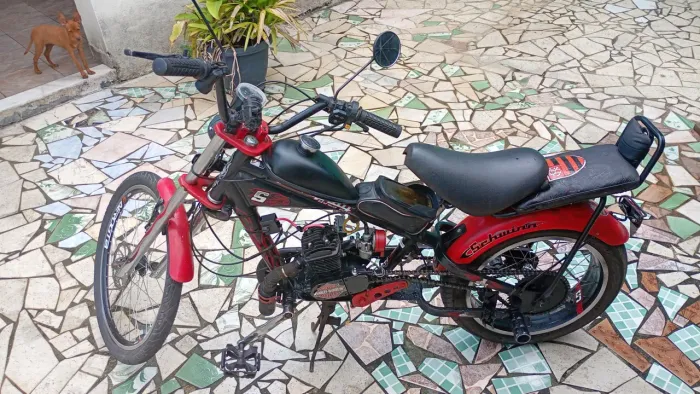 Bicicleta motorizada Chopper