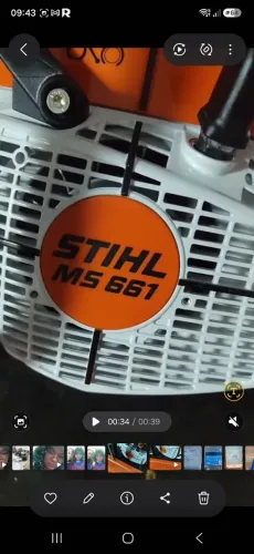 Vende-se moto serra ms661
