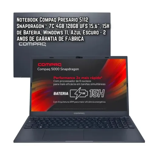 Notebook Compaq presario 5112