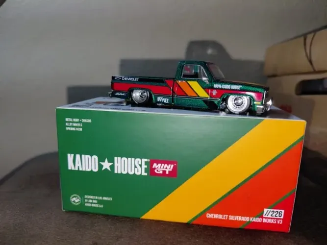 Kaido House Chevrolet Silverado Kaido V2 226 verde