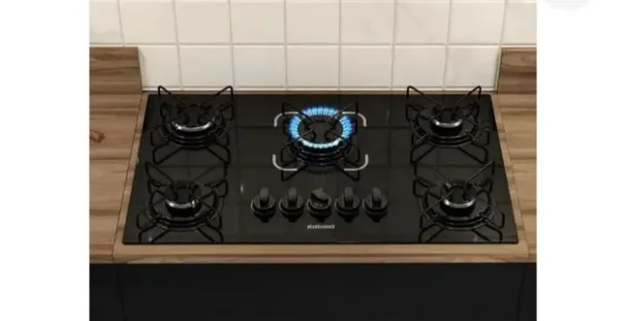 Cooktop Itatiaia novo com 5 bocas