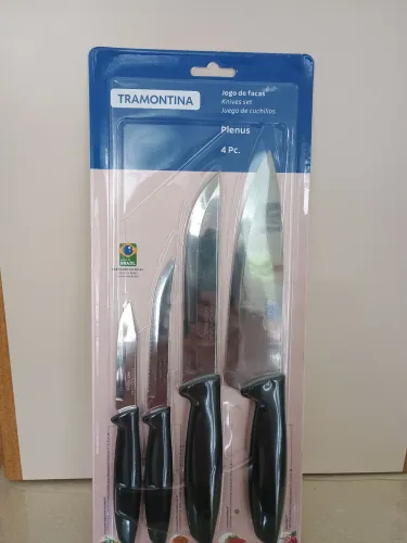 Conjunto de facas Tramontina nova