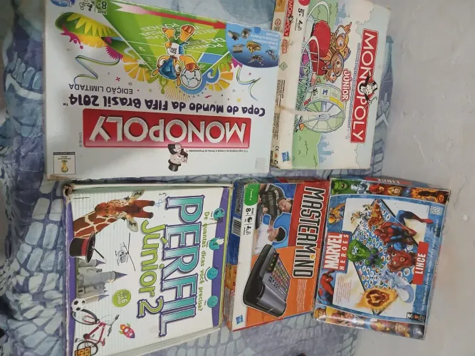 5 jogos de tabuleiro