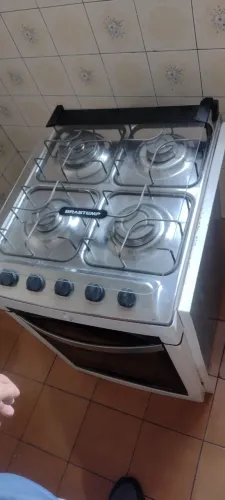 Fogão Brastemp 4 bocas Clean de embutir - ótimo estado