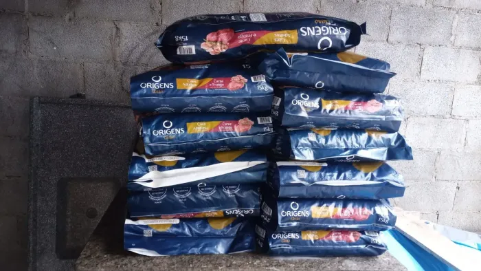 Racao origens frango e carnes pra cães..15kg