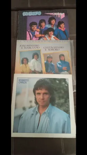 3 discos antigos 