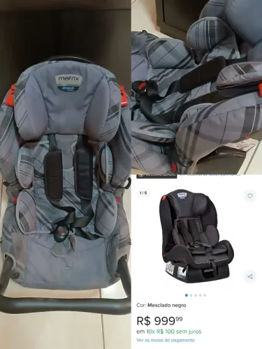 Cadeira automotiva Burigotto