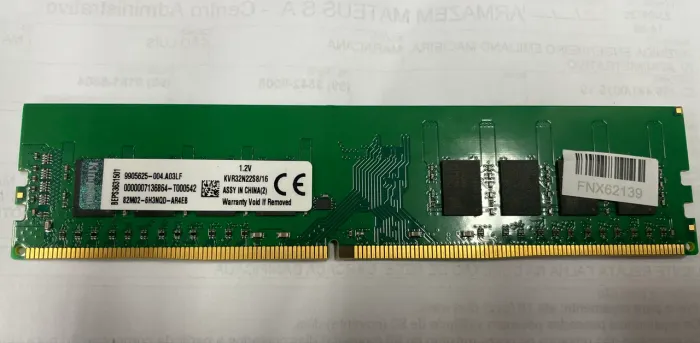 Memória ram 16 gb Kingston 3200 mhz