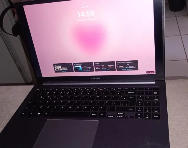 Notebook Samsung Intel U300 8GB RAM 256GB SSD Windows 11