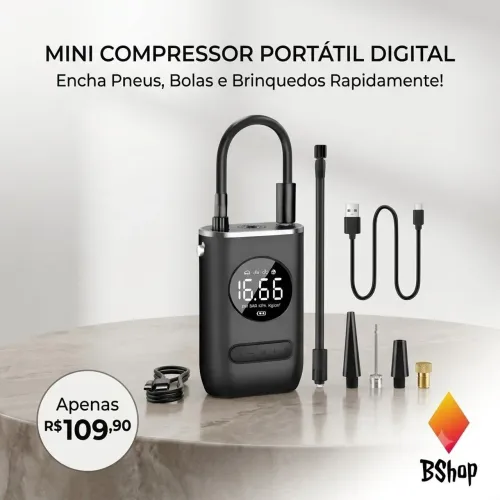 Mini compressor de ar