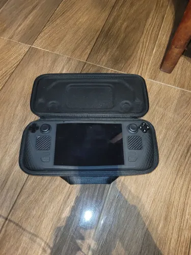 Steam deck 512gb com case e carregador