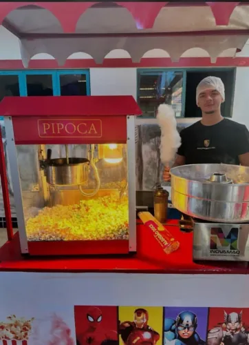 Pipoca e Algodão Doce